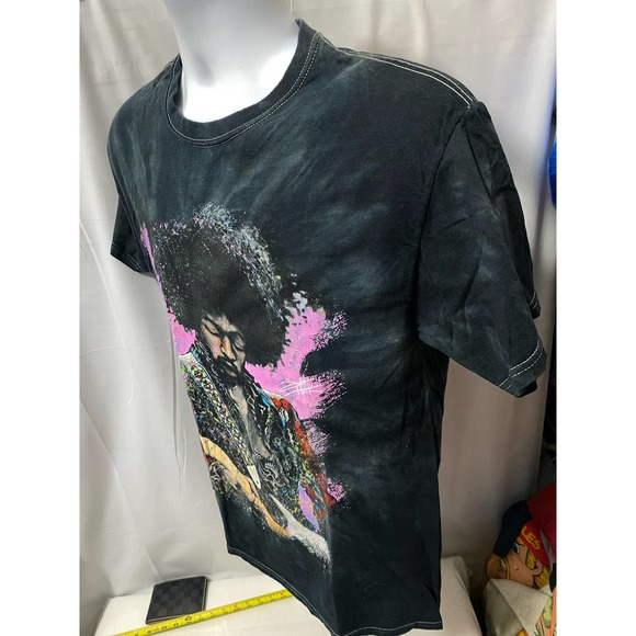 Jimi Hendrix Official Stephen Fishwick Icons GDA Black T-Shirt Size Medium - Picture 3 of 9